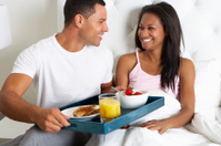 How to get your husband to serve you breakfast in bed!
