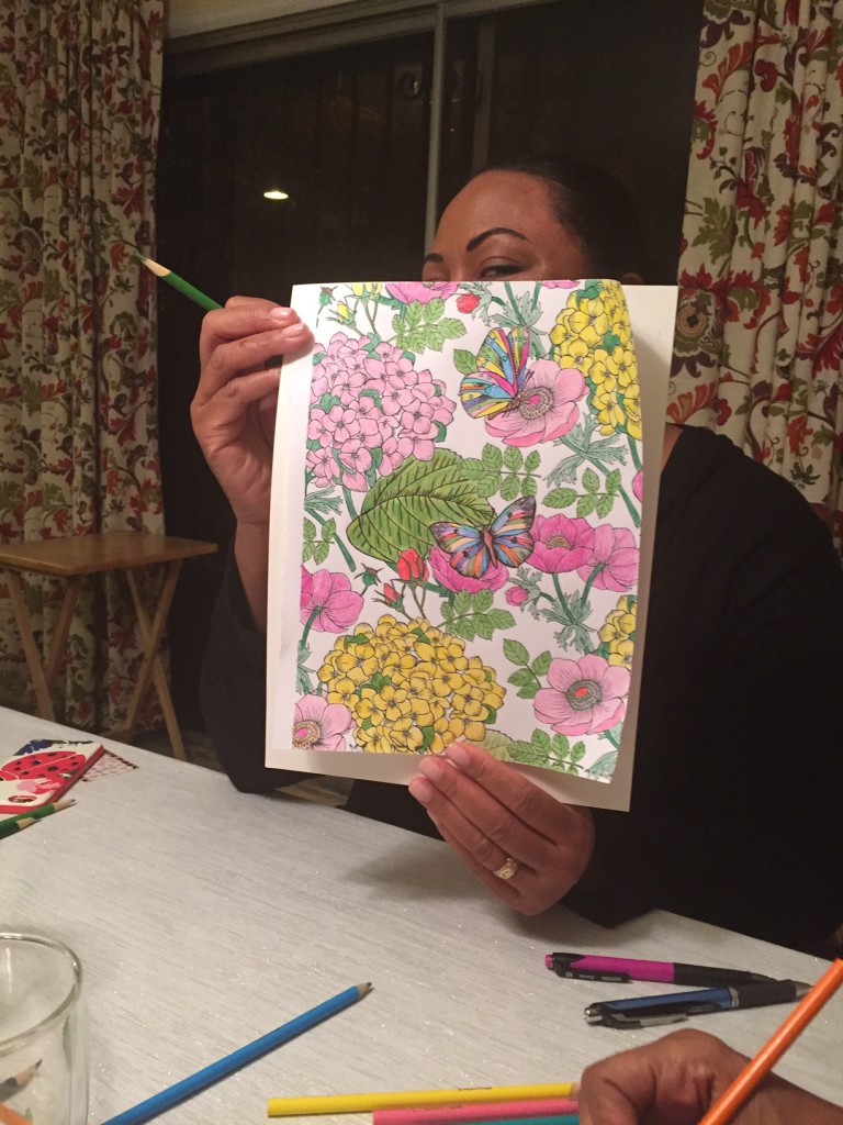 Coloring with Book Club!
