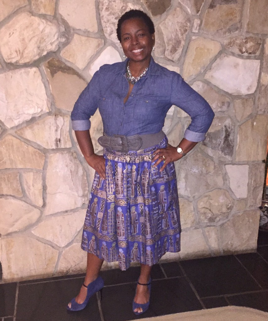 Work it Wednesday-African Skirt