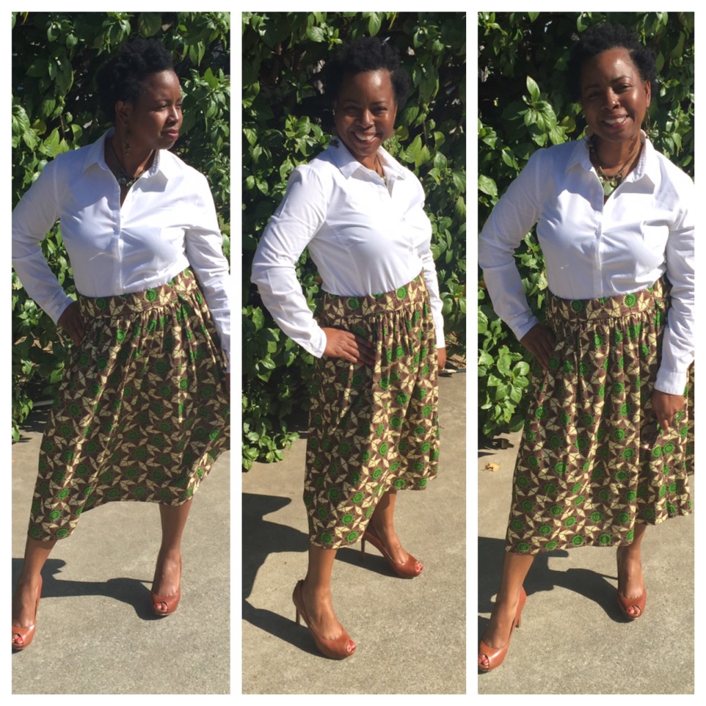 Work It Wednesday-African Skirt by Kery B.