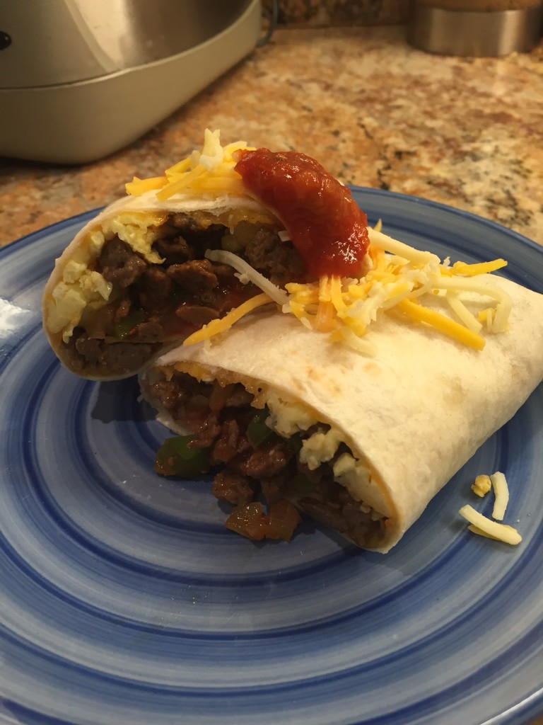 My Best Ever Bruin Breakfast Burritos!