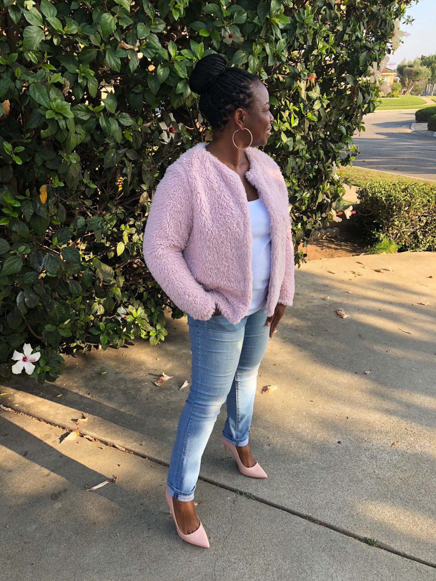 All Warm and Fuzzy Pink-Work It Wednesday!